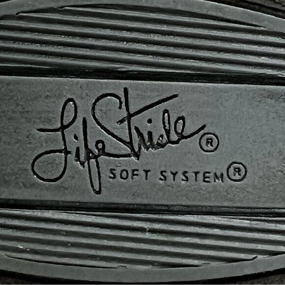 LifeStride Renada Preppy Suede Vegan Bow Mocha Mousse Flat Loafer Small Spot -8M - Picture 13 of 15